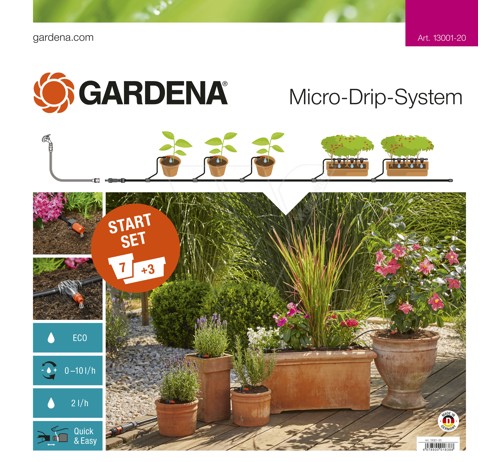 Gardena startset flowerpots m