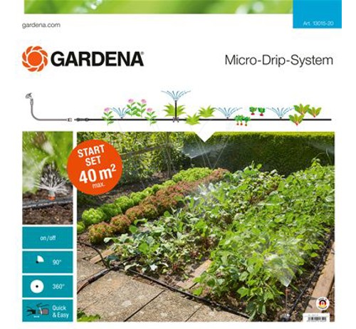 Gardena starter set flowerbeds/moestuardens