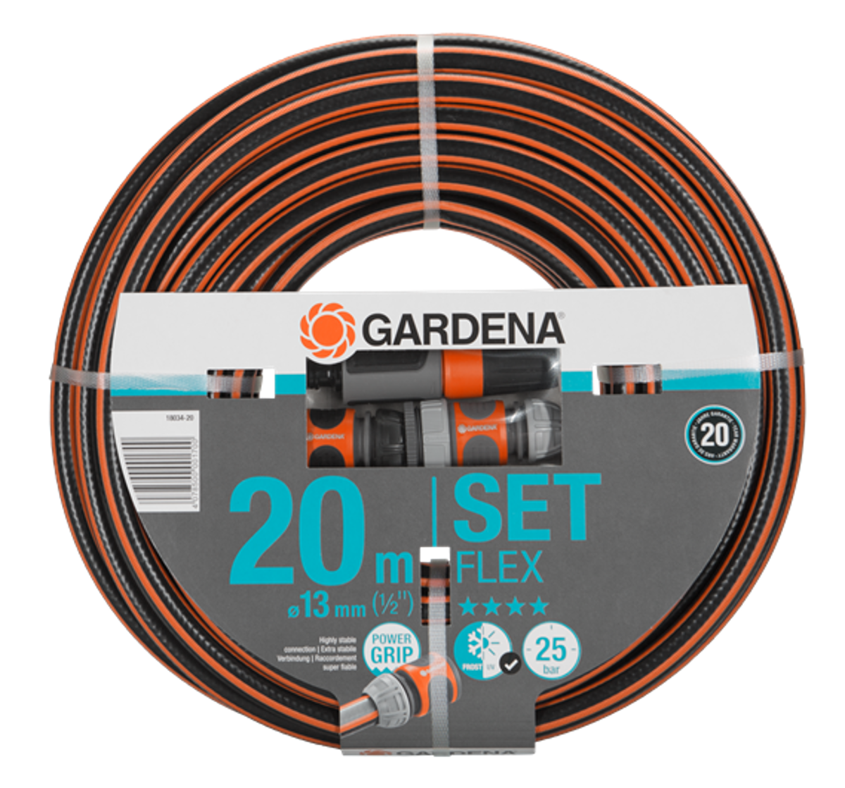 Gardena flex tuinslang 13mm 20 meter set | 4078500001700