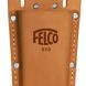Felco 910 holster aus leder schlitz + clip