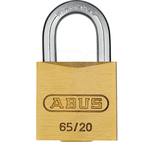 Abus cylinder padlock 65/20