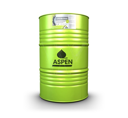 Aspen bio kettingolie barrel of 200 liter