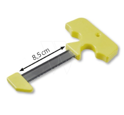 Bone saw / lock saw 8.5 cm yellow