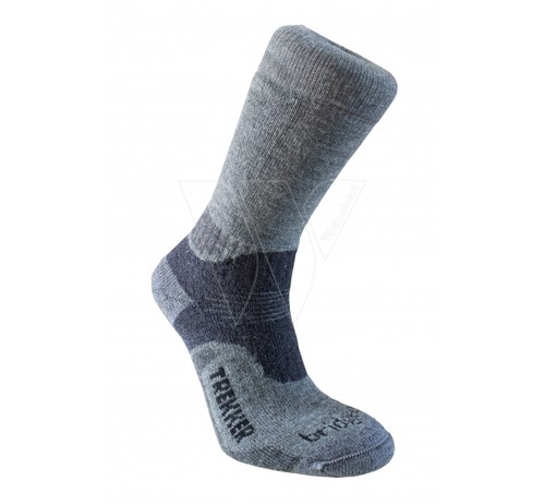 Bridgedale sokken trekker grijs 36-39