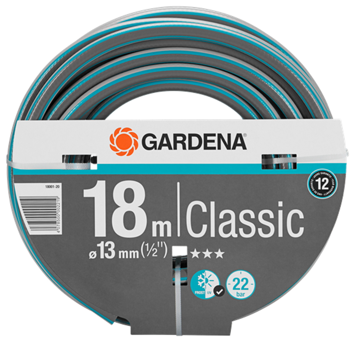 Gardena classic tuinslang 13mm 18meter | 4078500002219