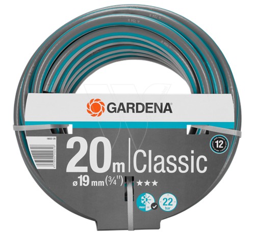 Gardena classic gartenschlauch 19mm 20meter