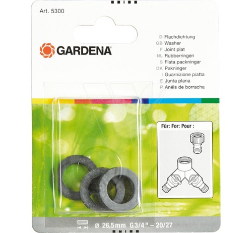 Gardena rubber rings, contents: 5 pieces