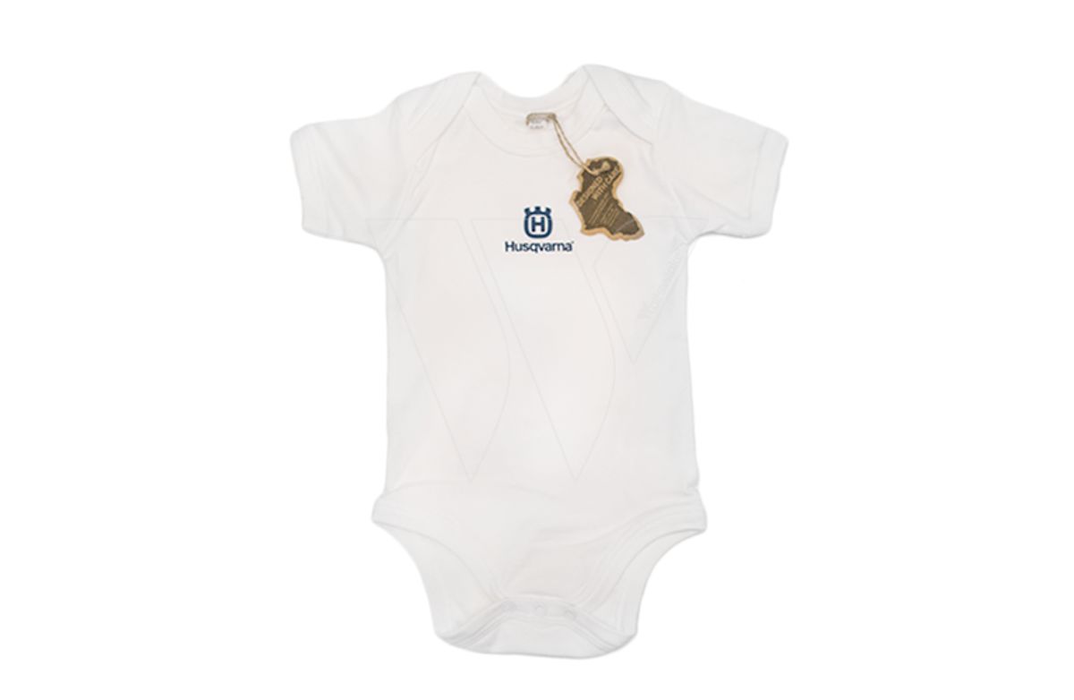 vriendelijk Zeemeeuw Manhattan Husqvarna baby rompertje wit met logo 595635101 kopen? | Wolfswinkel uw  Husqvarna specialist