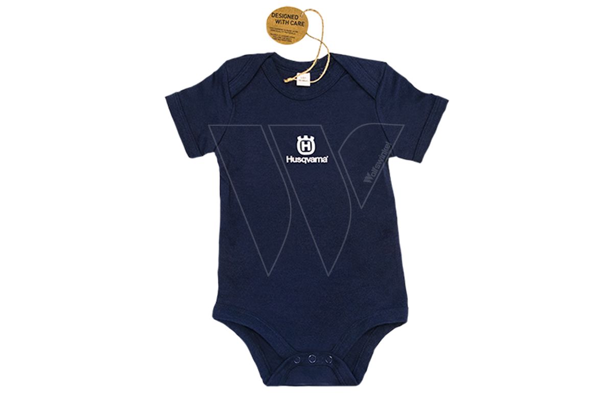 Magistraat Ambassade Rauw Husqvarna baby rompertje blauw met logo 595635102 kopen? | Wolfswinkel uw  Husqvarna specialist