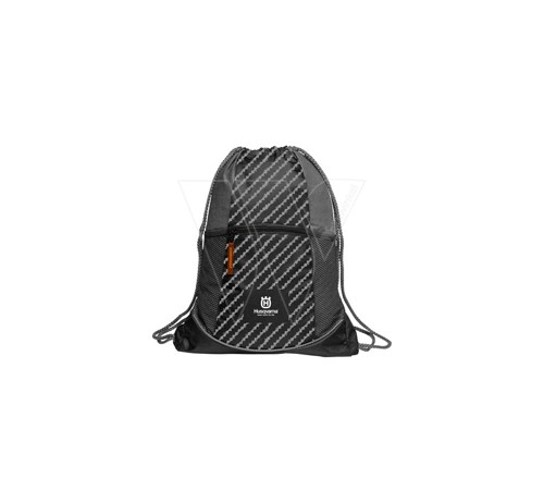 Husqvarna backpack with chain pattern