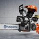 Husqvarna 572xp chainsaw - action