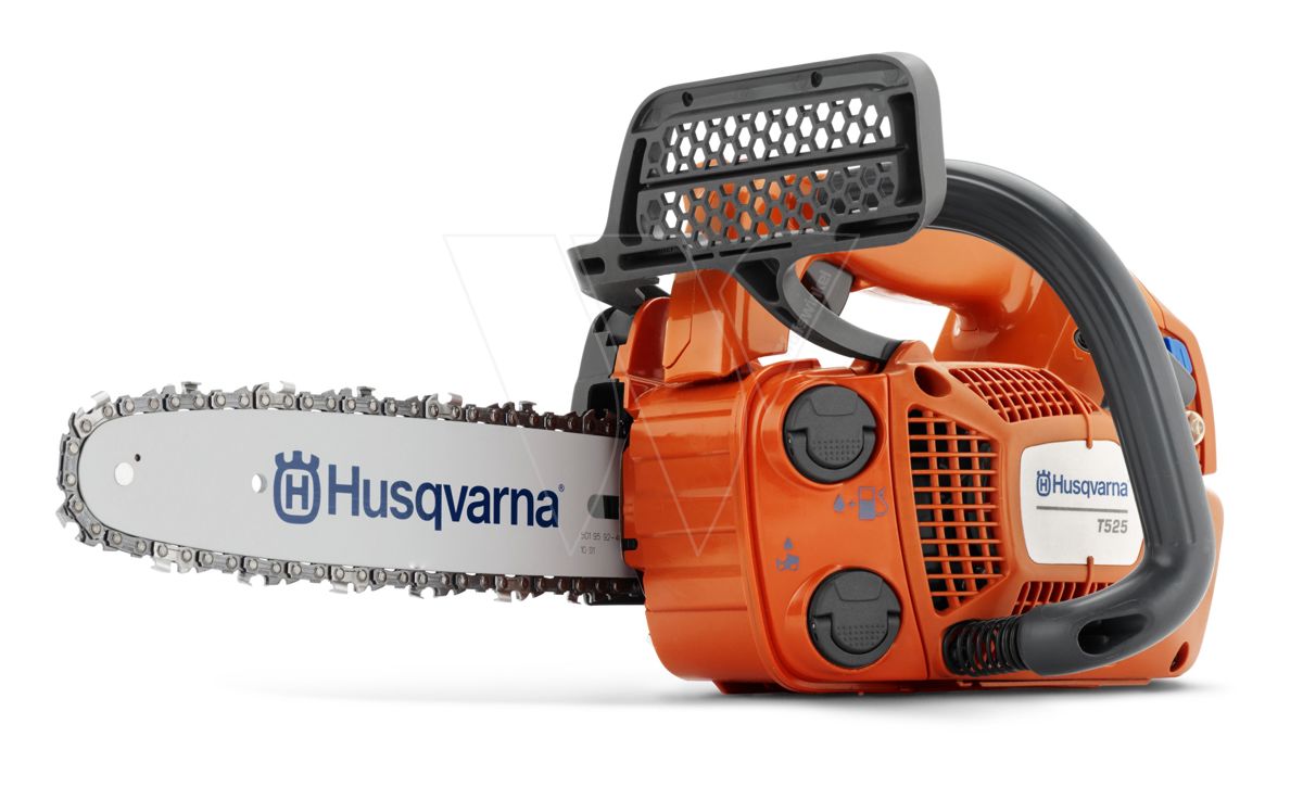 Husqvarna t525 top handle saw-25cm action