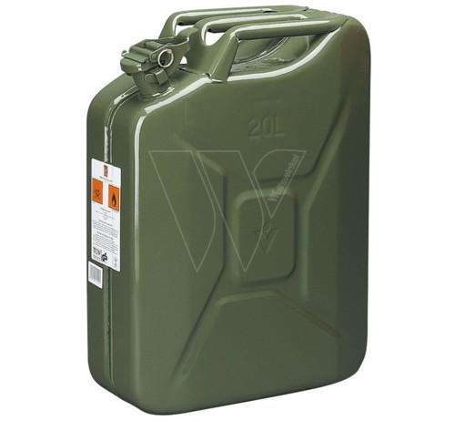 Steel jerrycan 20 litres