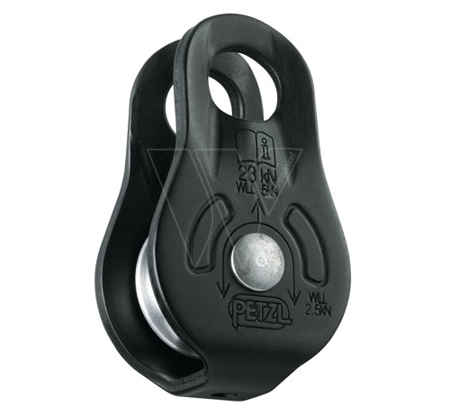 Petzl fixe pulley black to 2.5kn