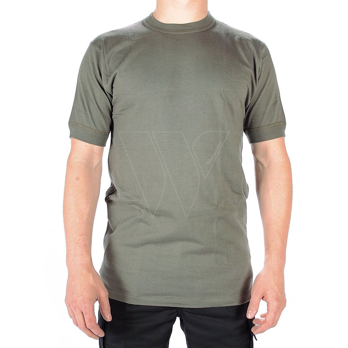 Leo köhler t-shirt olive ronde hals -xxl