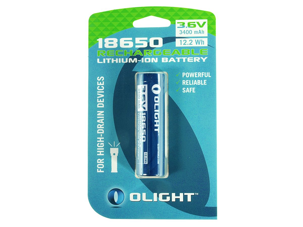 Olight 18650 3400mah rechargeable