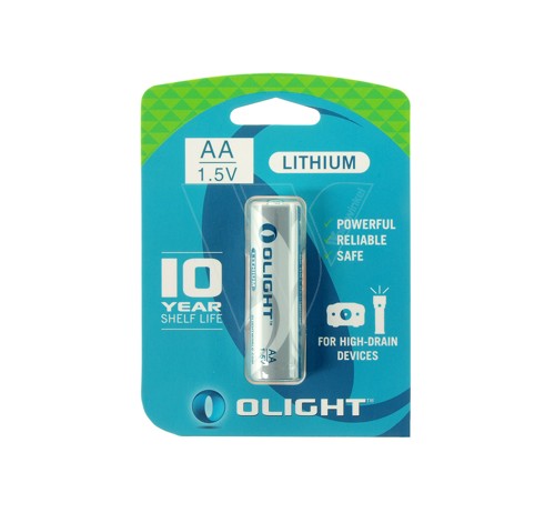Olight aa lithium batterij 1.5 v 2900mah