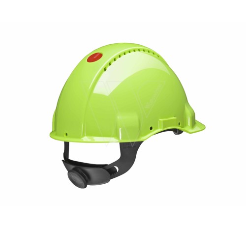 Peltor 3m safety helmet ratchet green hv