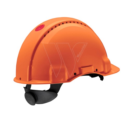 Peltor 3m safety helmet ratchet orange