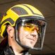 Protos insert safety glasses yellow