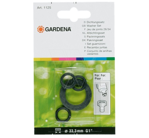Set of rubber rings gardena