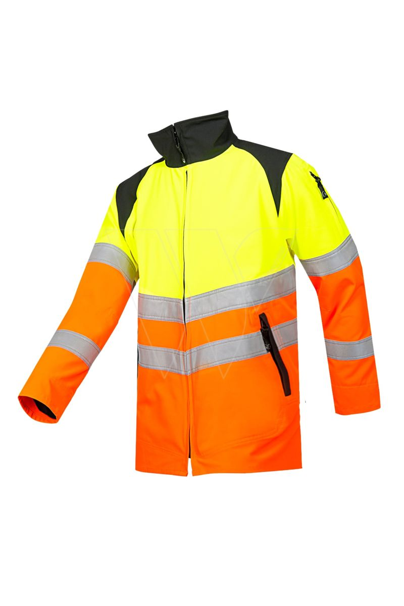 Sip hv jacket progress oranje/geel m