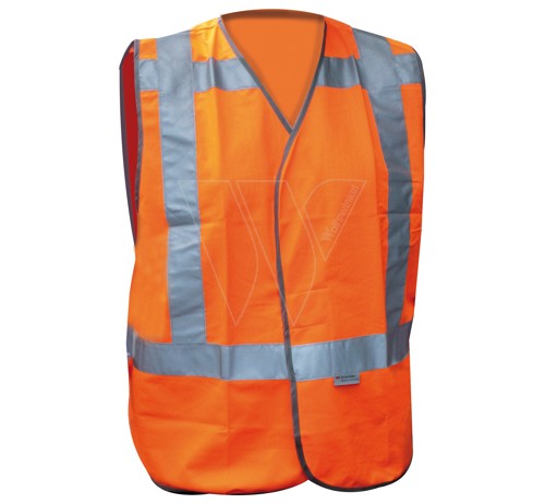 M-wear sicherheitsweste orange m/l