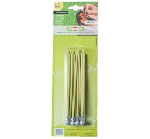 Weedlover cutting wire 4.0 mm steel yellow