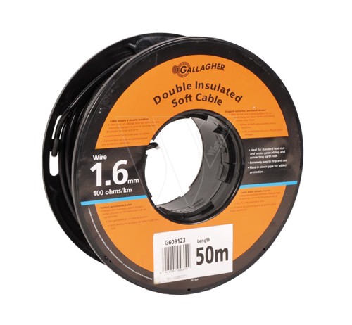 Gallagher cable 1.6mm 50m 100 ohm/km