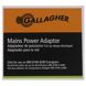 Gallagher 230v/12v adapter