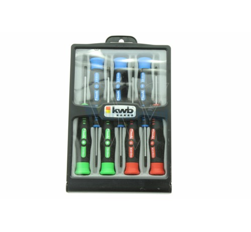 Kwb electr. screwdriver 7-piece