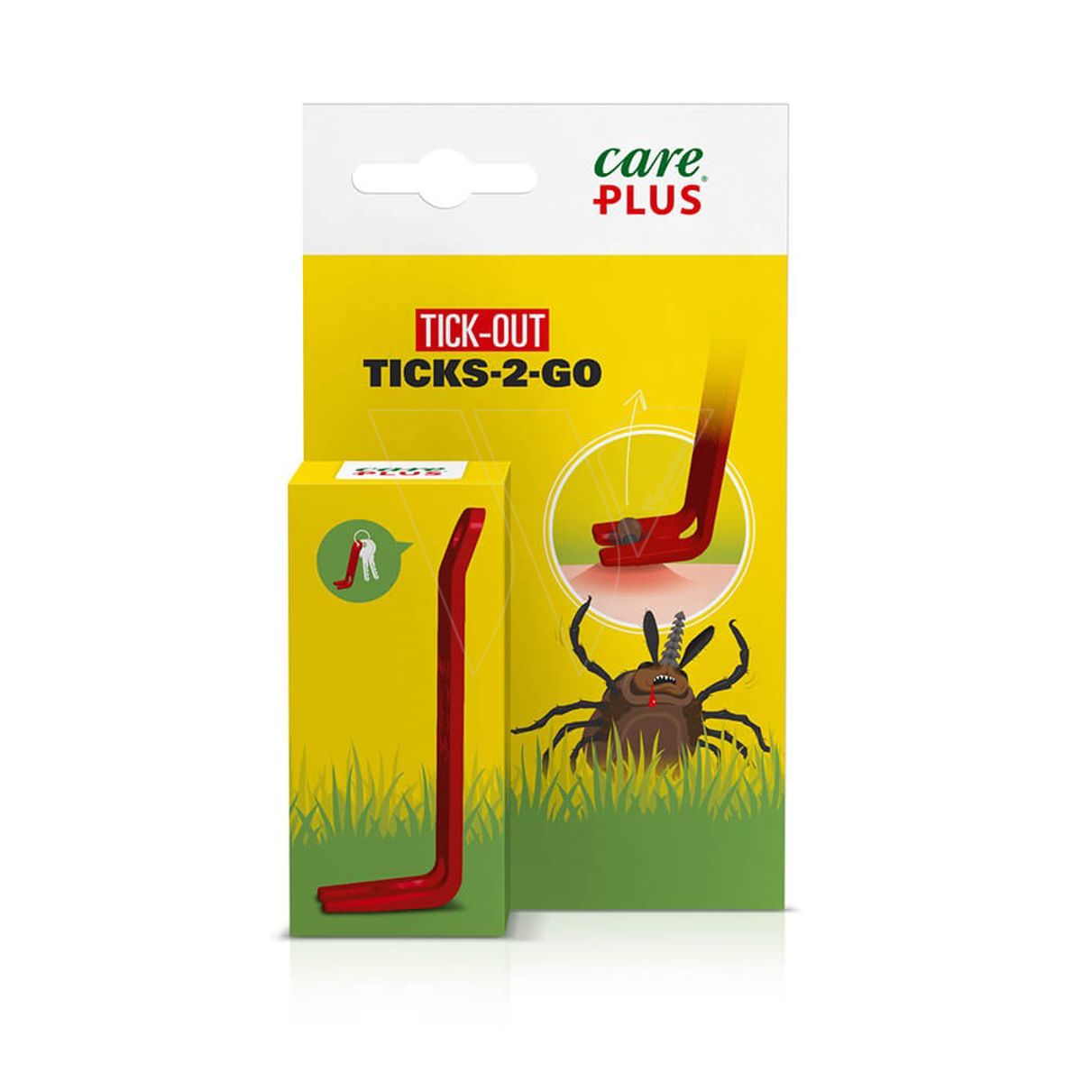 Care plus® tick tongs tick-out ticks-2-go