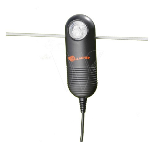 Gallagher fence control light