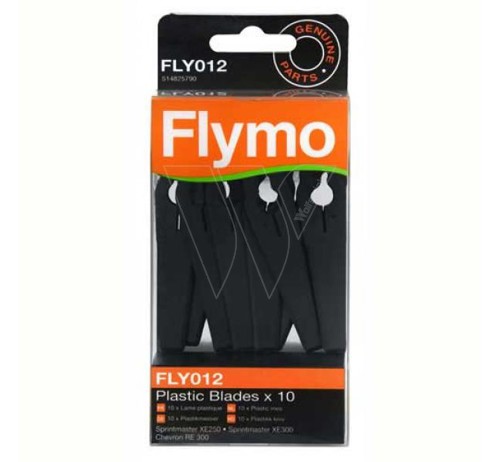 Flymo - fly012 kunstof mesjes / blades