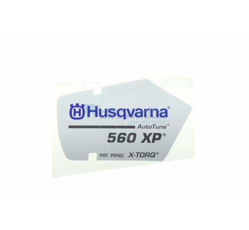 Husqvarna 560xp aufkleber für starter-kappe