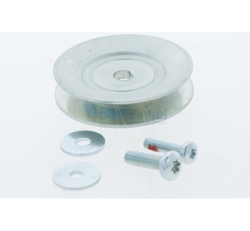 Pulley kit worm gear, solid