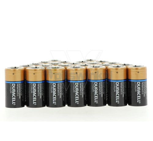 Duracell lithium cr123a-batterie 24 stk