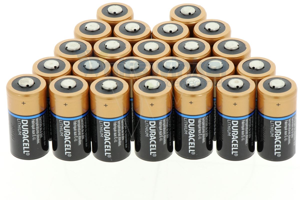DL123A Duracell Ultra Lithium 8 Batteries-CR123A