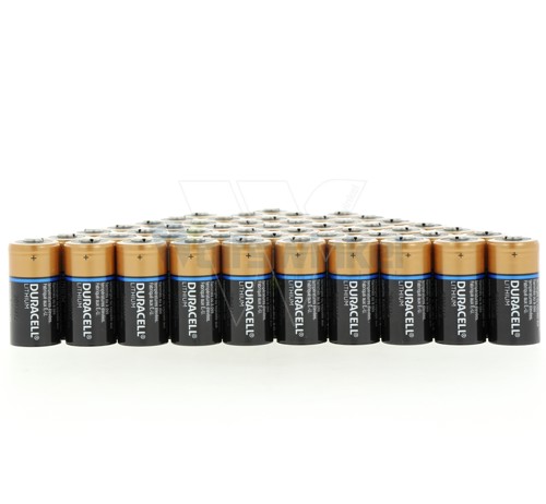 Duracell-lithium-cr123a-batterie 50 stk