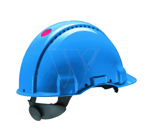 Peltor 3m safety helmet ratchet blue