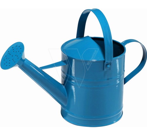 Kindergieter metaal blauw