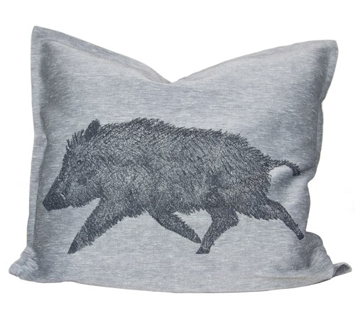 Wild boar pillow demolition 50x50 cm