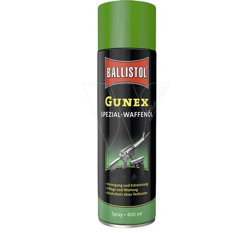 Ballistol wapenolie gunex spray 400 ml