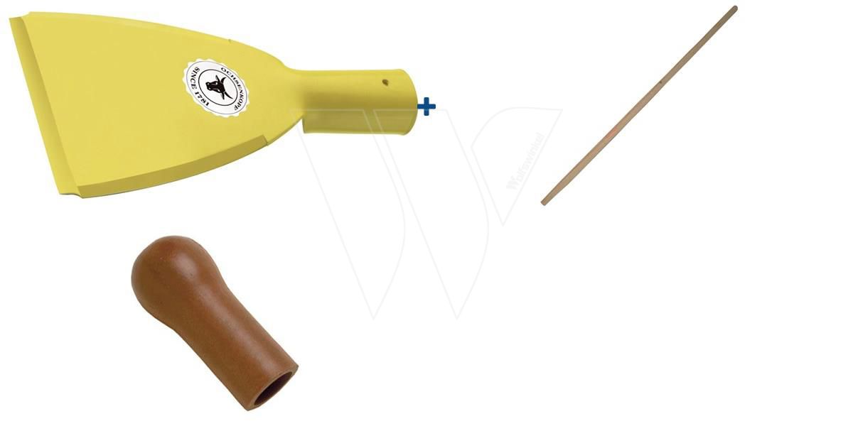 Ochsenkopf peeling shovel with stem and cap