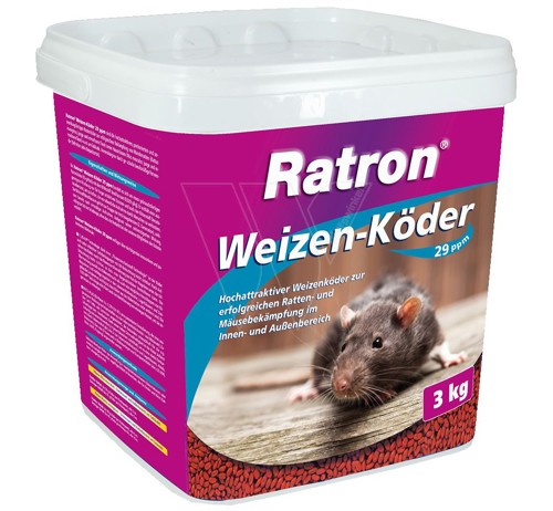 Ratron muizen ratten gif tarwe 3kg