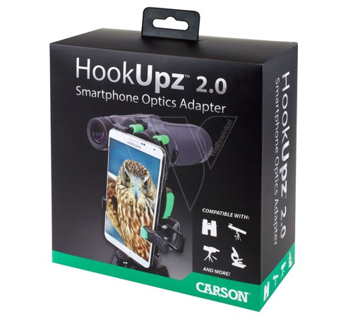 Hookupz 2.0 telefoonhouder verrekijker
