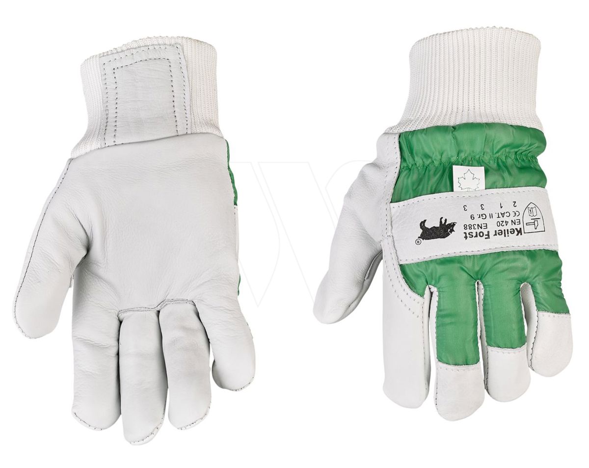 Keiler forst glove leather green 10.5
