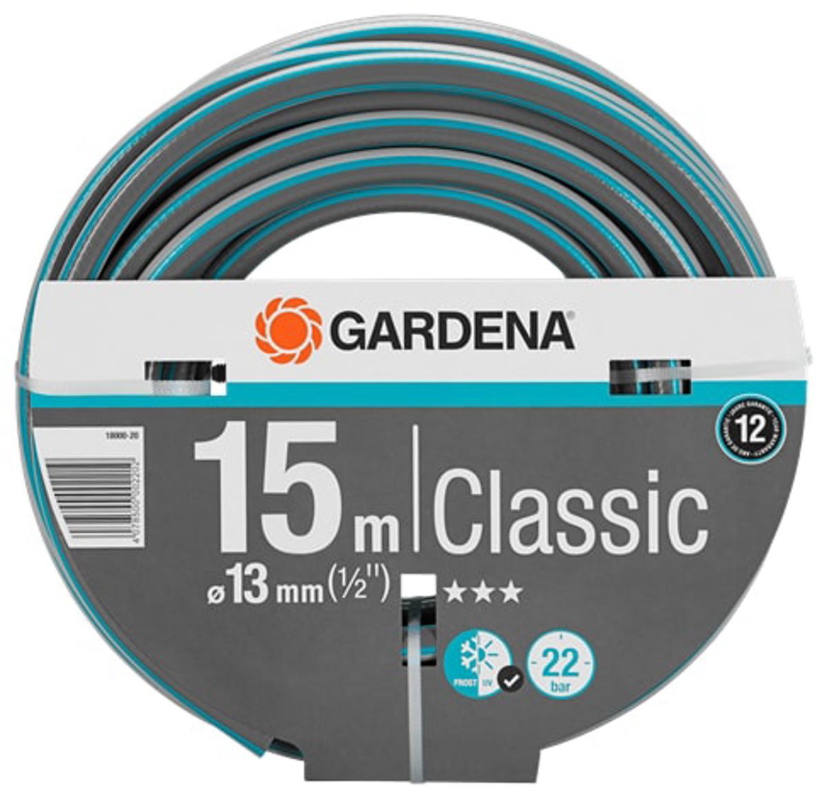 Gardena classic tuinslang 13mm 15meter | 4078500002202
