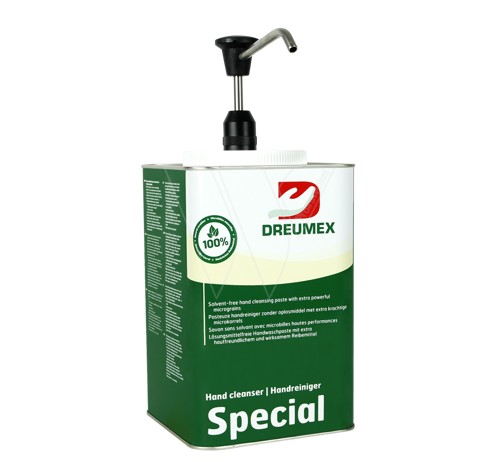 Dreumex hand cleaner 4,2kg + pump holder