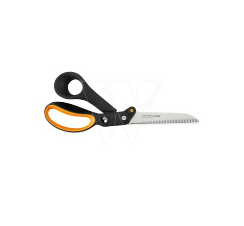 Fiskars hardware scissors 24 cm - serrated